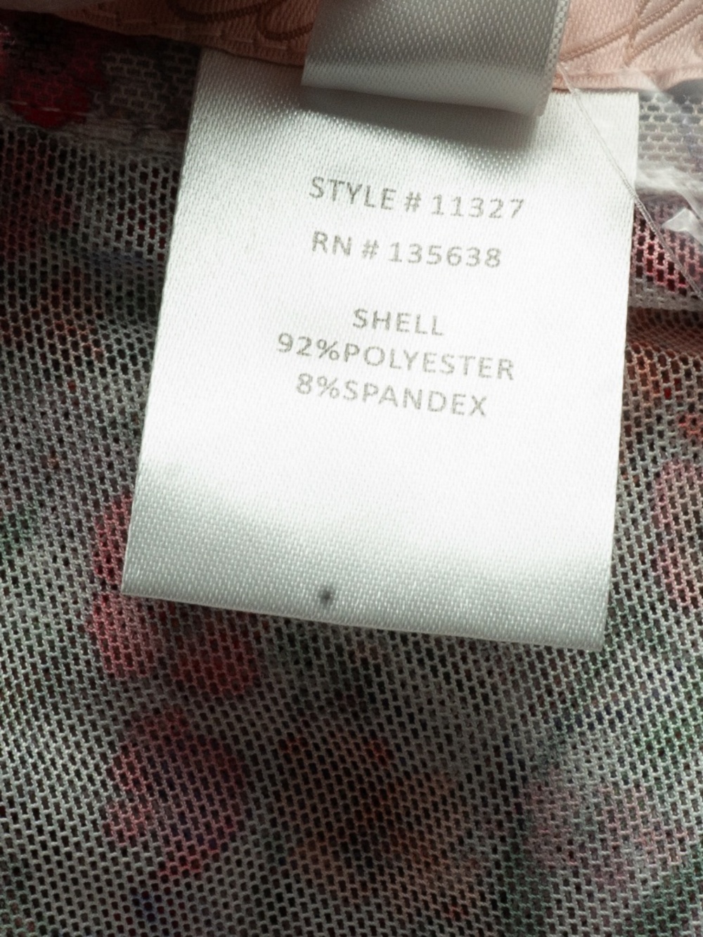 Hutch - Sheer Floral Mesh Shirtdress Cover-Up - Picture 9 of 11